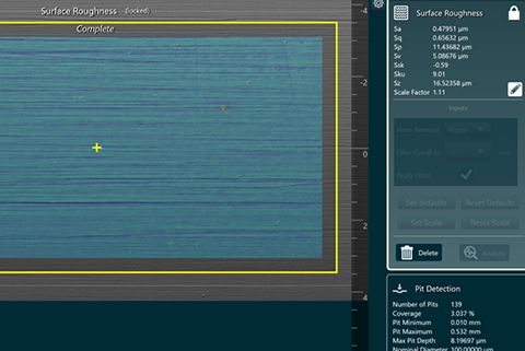 Surface Roughness Analysis